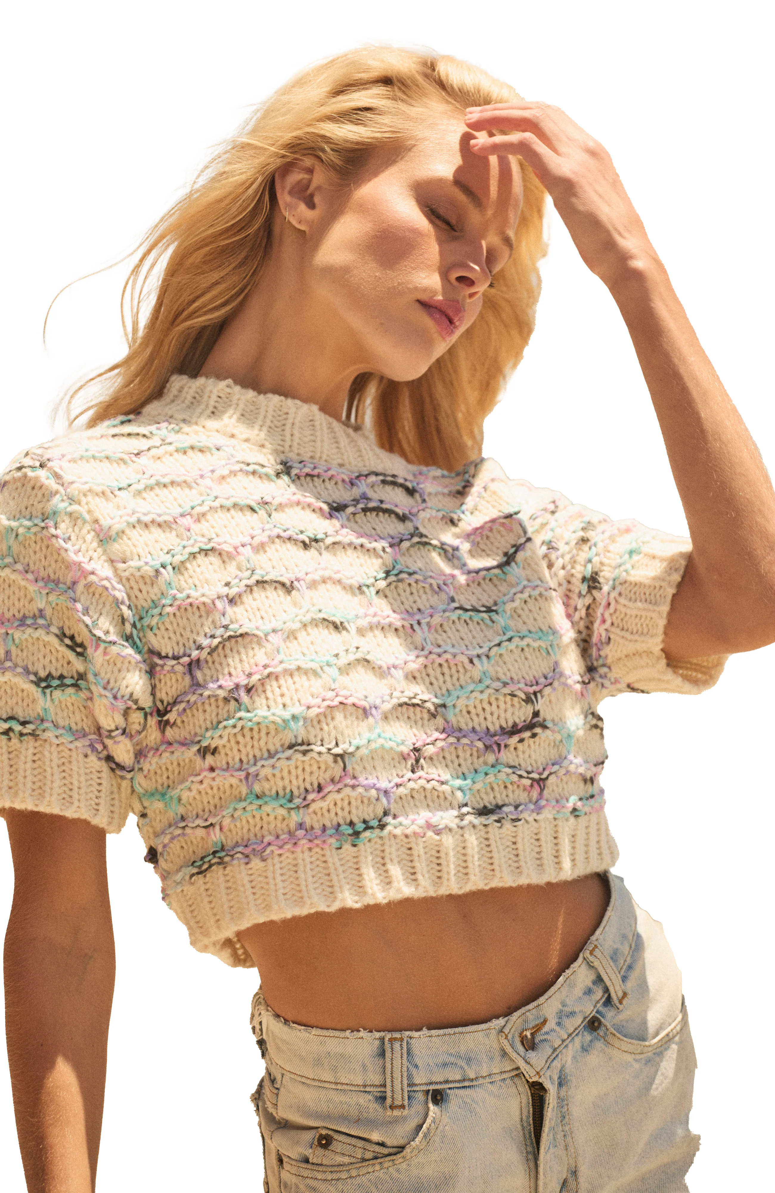 LOLA CROP SWEATER (FINAL SALE) - Image 4